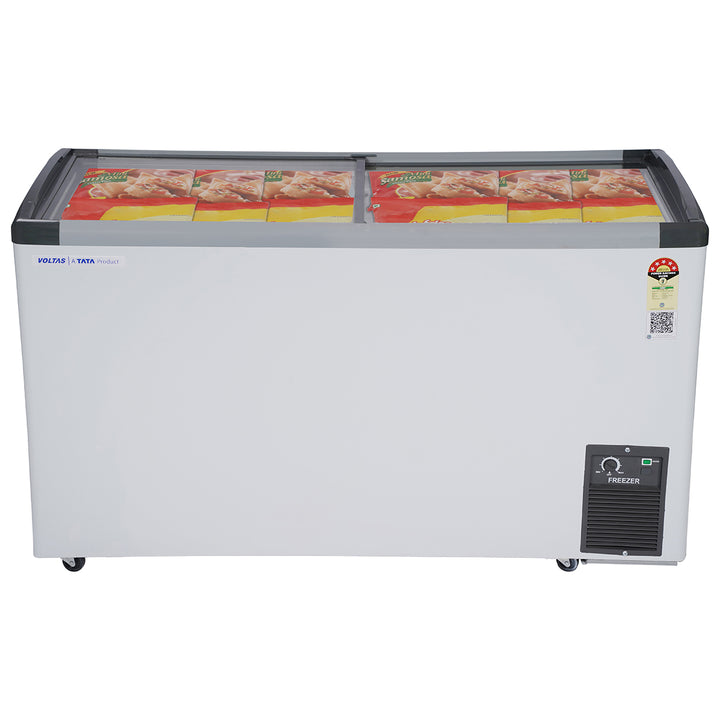 Voltas Flat Glass Top Freezers -  326 Liters, 5 Star