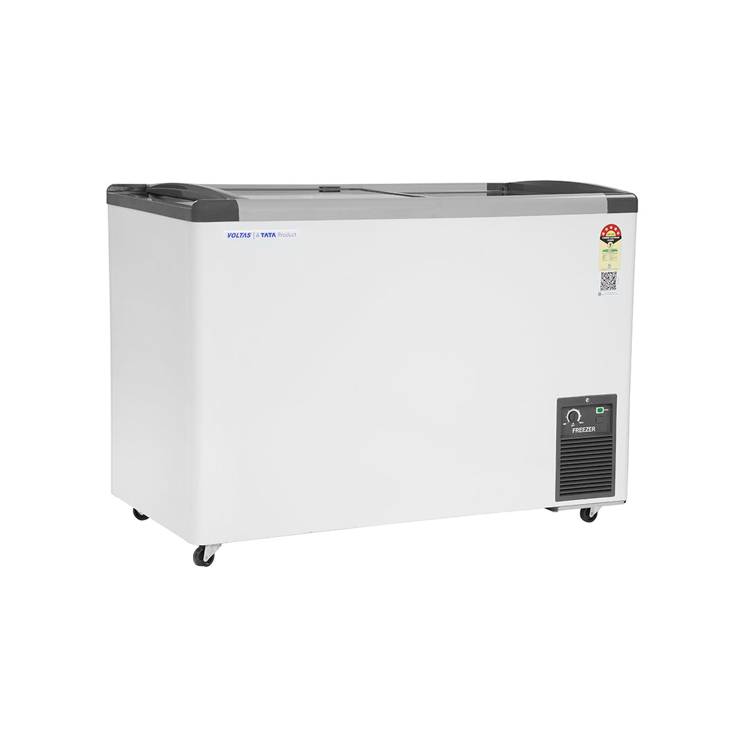 Voltas Flat Glass Top Freezers - 275 Liters, 5 Star