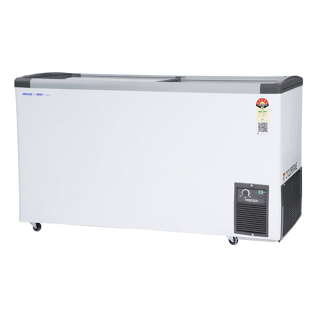 Voltas Flat Glass Top Freezers -  326 Liters, 5 Star