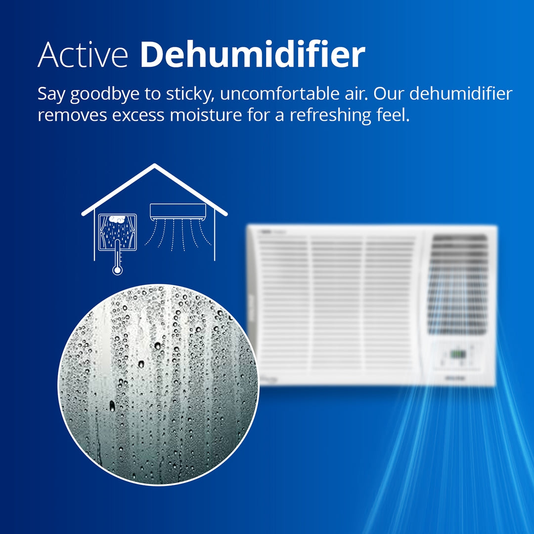 Voltas Inverter Window AC, 1.5 Ton, 3 Star - 183V Vertis Elite