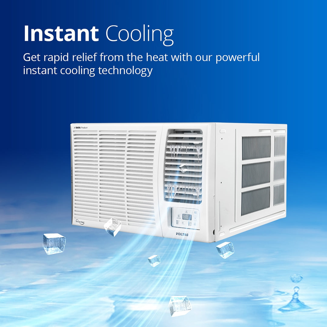 Voltas Inverter Window AC, 1.5 Ton, 3 Star - 183V Vertis Elite