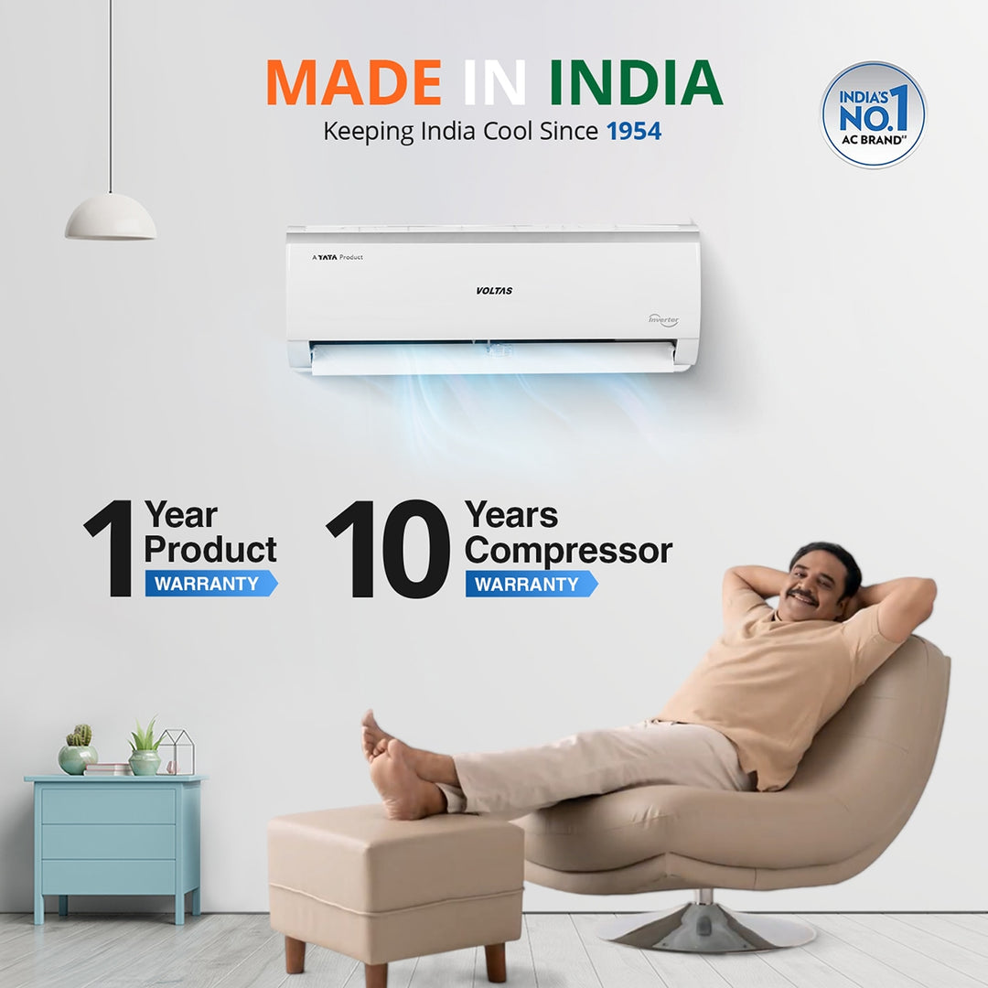 Voltas Adjustable Inverter Split AC, 2 Ton, 3 star - 243V Vectra Elite