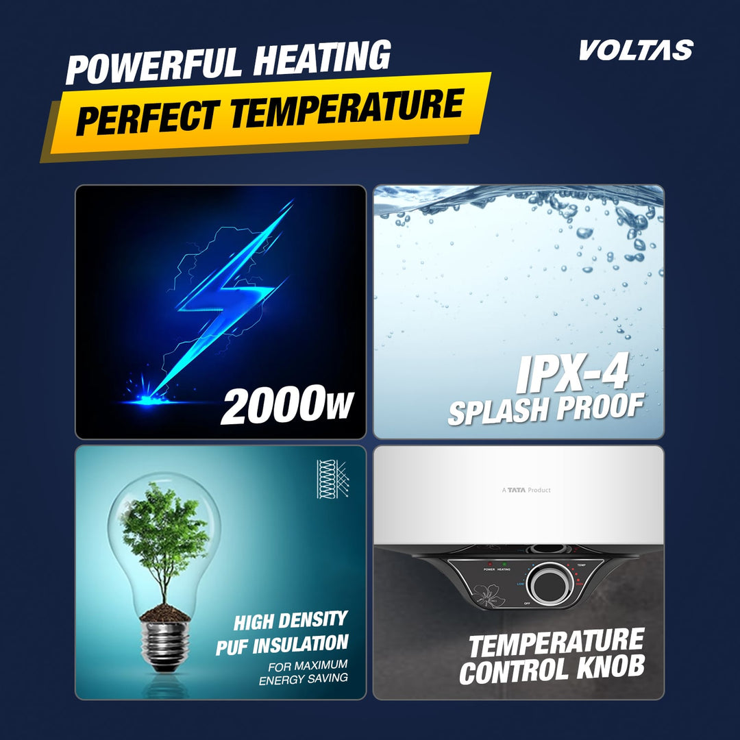 Voltas Aqua M Water Heater - 10 L (2000 W)