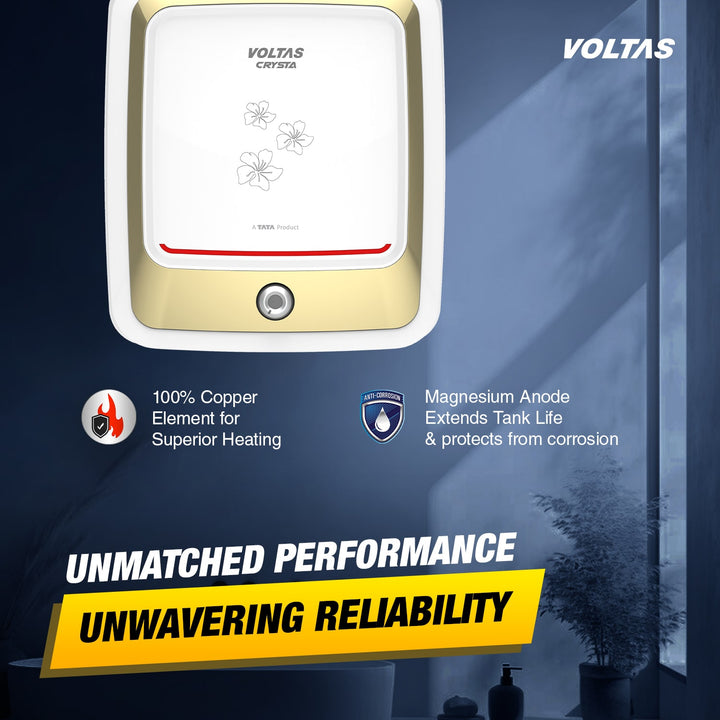 Voltas Crysta 5 Star Water Heater - 15L (2000 W)