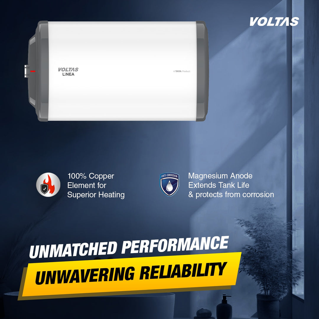 Voltas Linea 3 Star Water Heater - 25L (2000W)