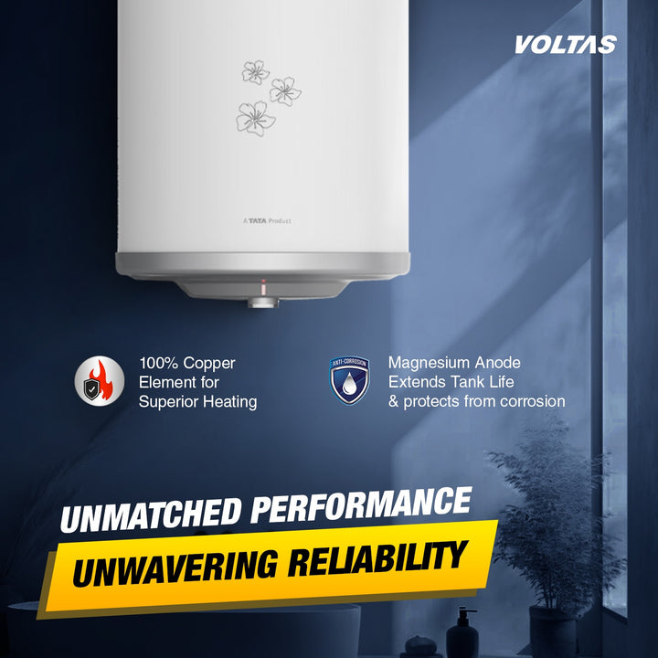 Voltas Aqua Prime 4 Star Water Heater - 25L (2000 W)