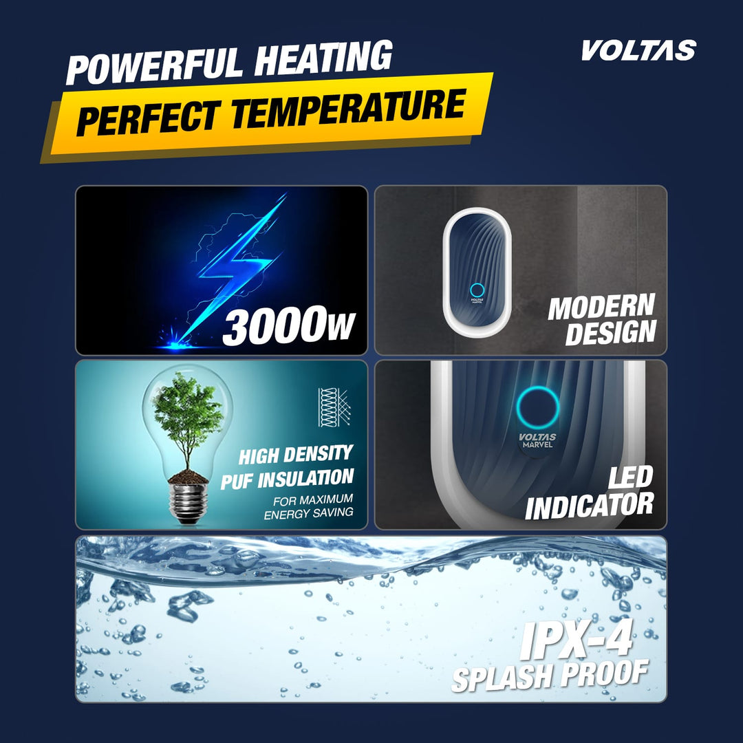 Voltas Marvel Water Heater - 3L (3000 W)
