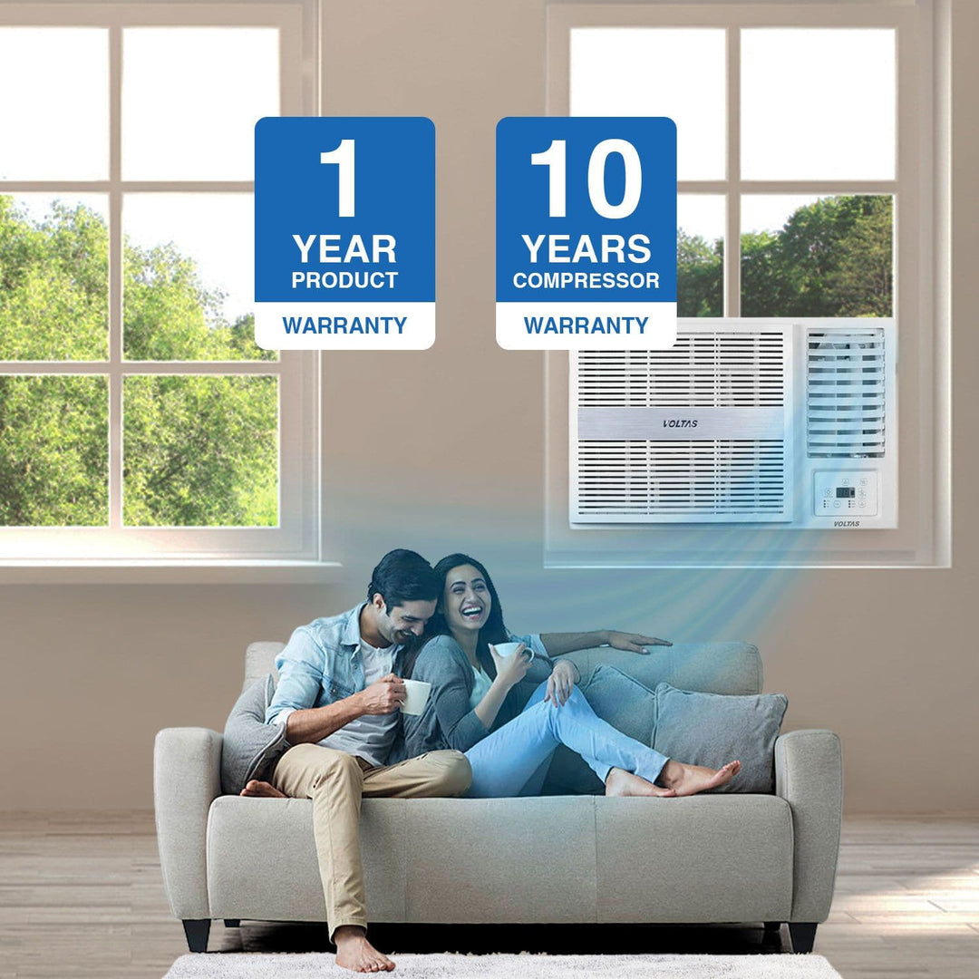 Voltas Adjustable Inverter AC, 1 Ton, 5 star - 125V Vertis Pearl