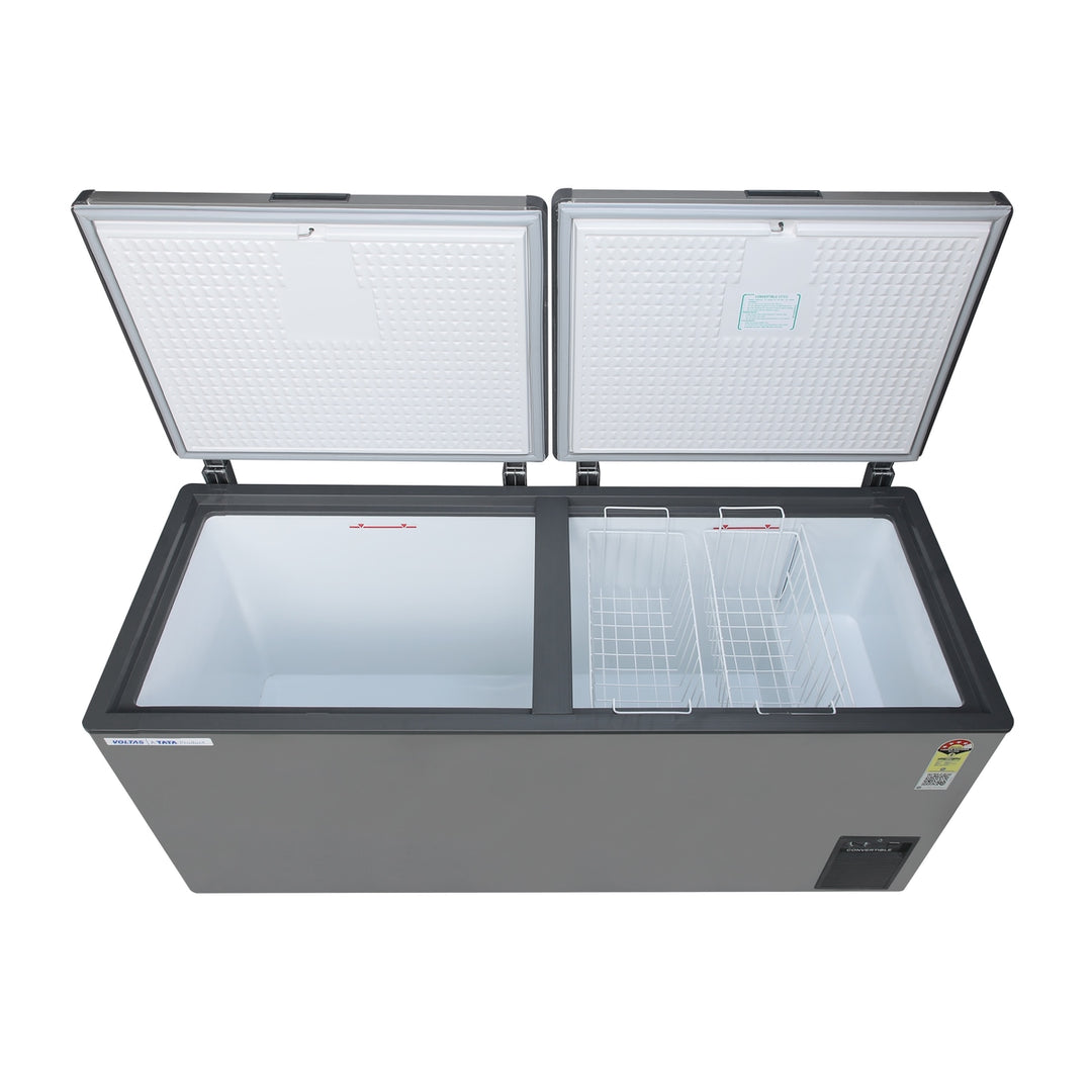 Voltas Hard Top Convertible - Double Door 421 Litres, 4 Star