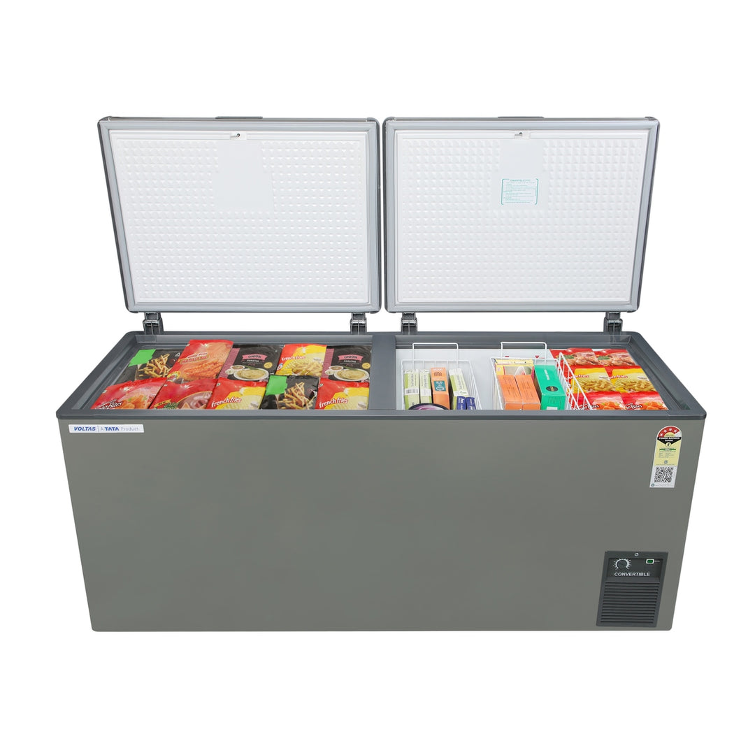 Voltas Hard Top Convertible - Double Door 421 Litres, 4 Star