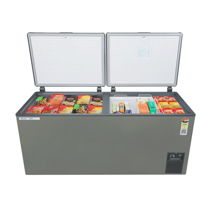 Voltas Hard Top Convertible - Double Door 421 Litres, 4 Star