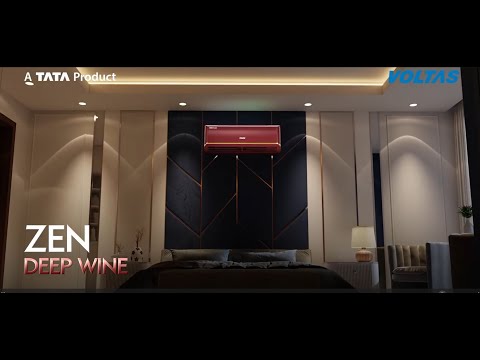 Voltas SmartAir Inverter AC, 1.5 Ton, 3 star - 183V Zen Deep Wine