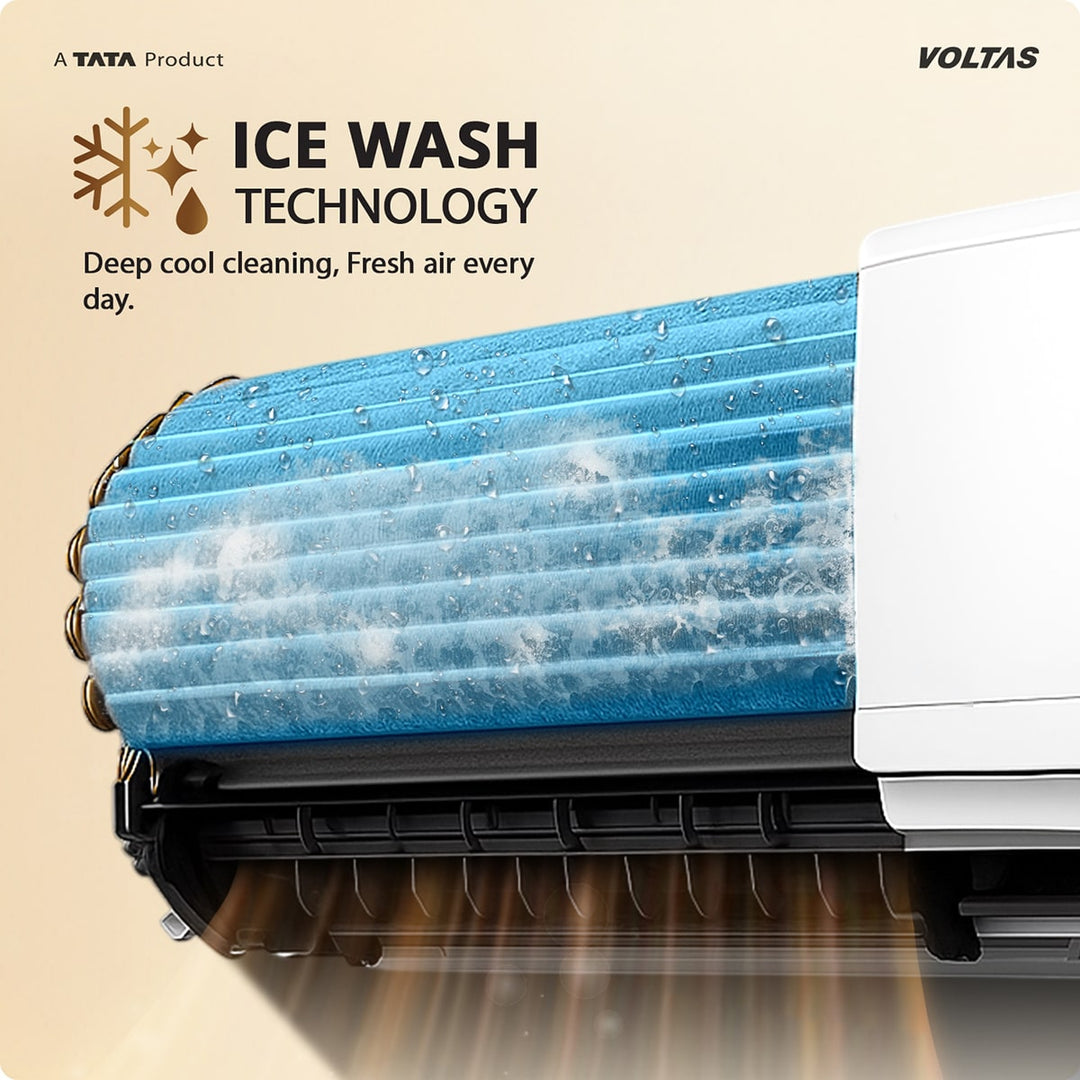 Voltas Split Air Conditioner, 1.5 Ton, 3 Star - 183INV Venus Luxe