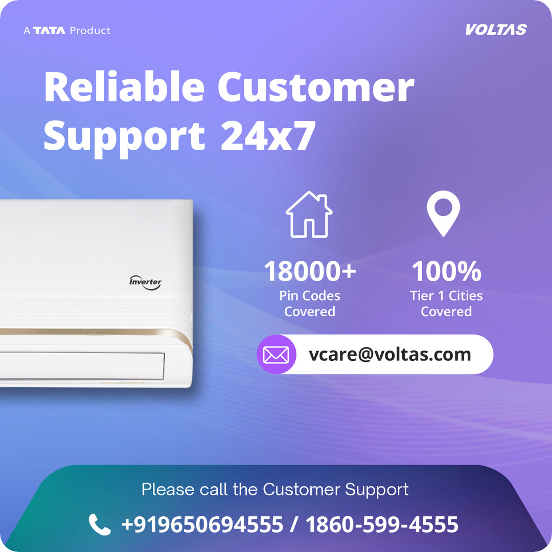 Voltas Split Air Conditioner, 1.5 Ton 3 Star - 183INV Vertis Zephyr Gold-1