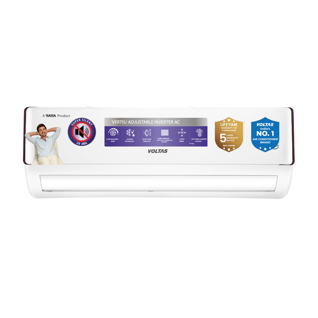 Voltas Split Air Conditioner, 1.5 Ton, 5 Star - 185INV Vertis Eden