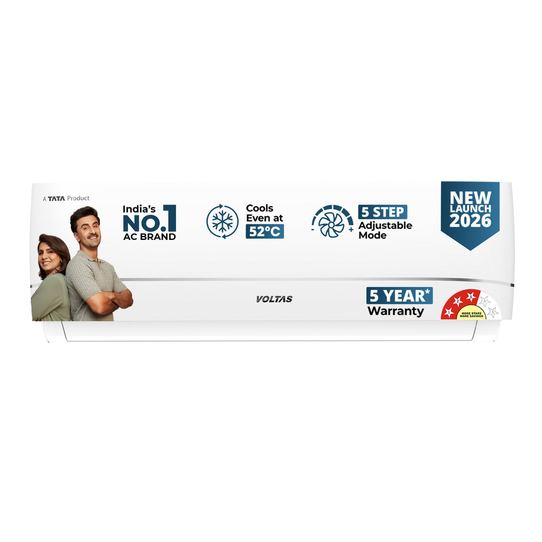 Voltas Split Air Conditioner, 2 Ton 3 Star -  243INVHC Vectra Zenith