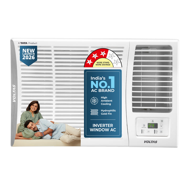 Voltas Window Air Conditioner, 1.5 Ton 3 Star - 183INV Elite