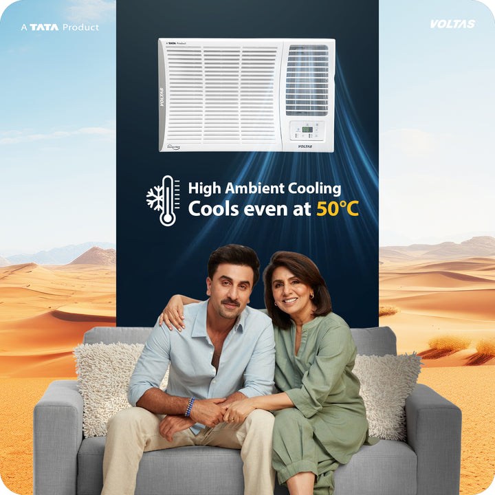 Voltas Window Air Conditioner, 1.5 Ton 3 Star - 183INV Elite