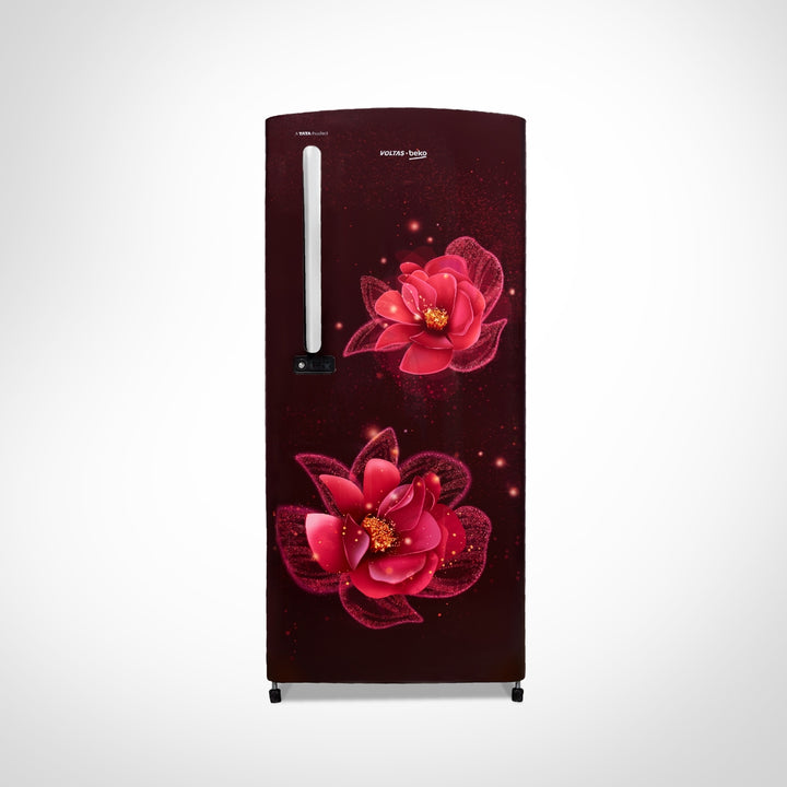 Voltas Beko 185 L, 3 Star, Single Door DC Refrigerator (Fressia Purple)