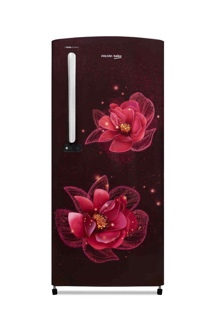 Voltas Beko 185 L, 3 Star, Single Door DC Refrigerator (Fressia Purple)