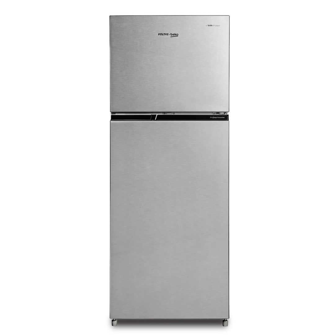 248 L 3 Star Frost Free Double Door Refrigerator (RFF285C / WPXIR0I0, Brushed Silver, with Neo Frost Dual Cooling) , Voltas Beko, A Tata Product