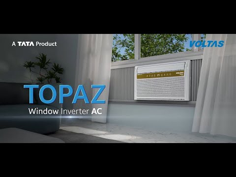 Voltas Inverter Window AC, 1.5 Ton, 5 star - 185V Vertis Topaz