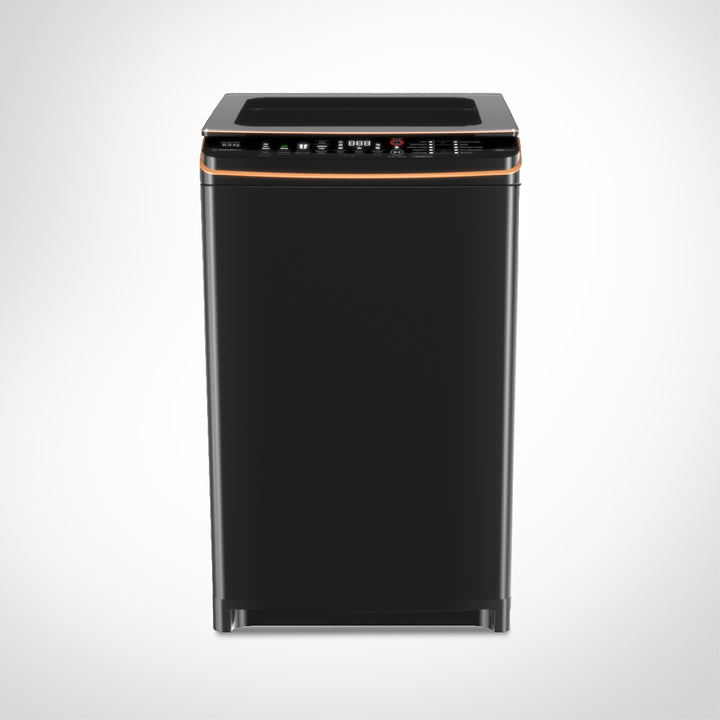 7.5 kg 5 Star Fully Automatic Top Load Washing Machine with In-Built Heater (Black)